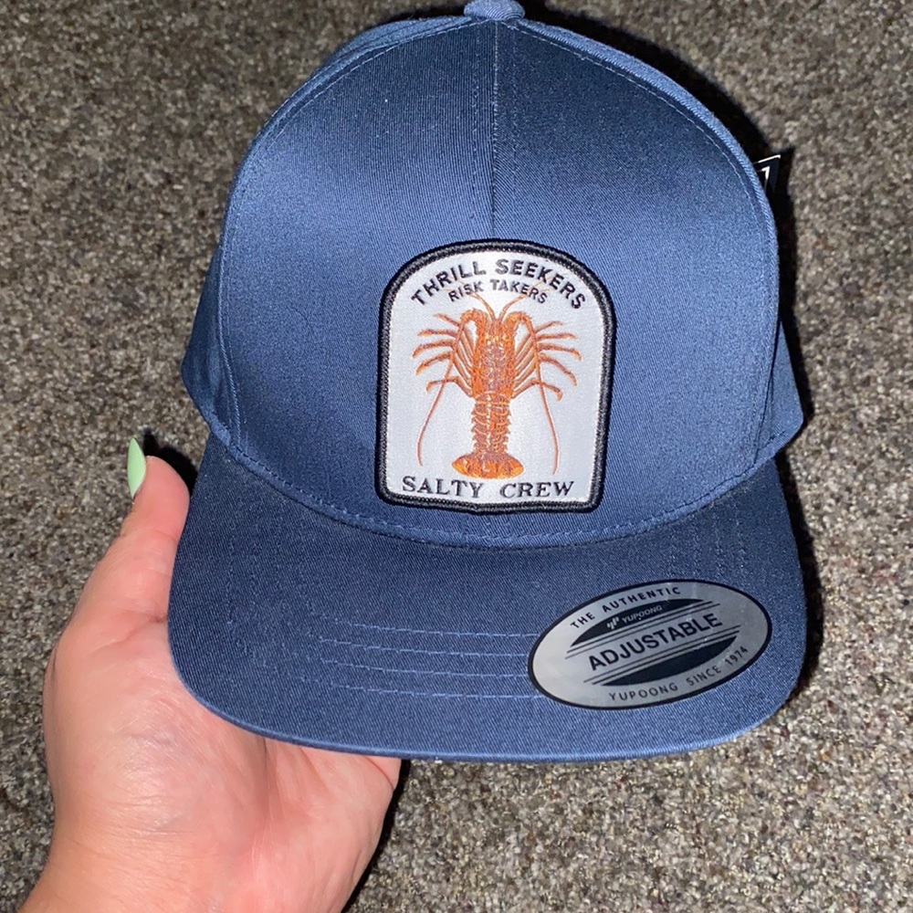 Salty crew adjustable hat
